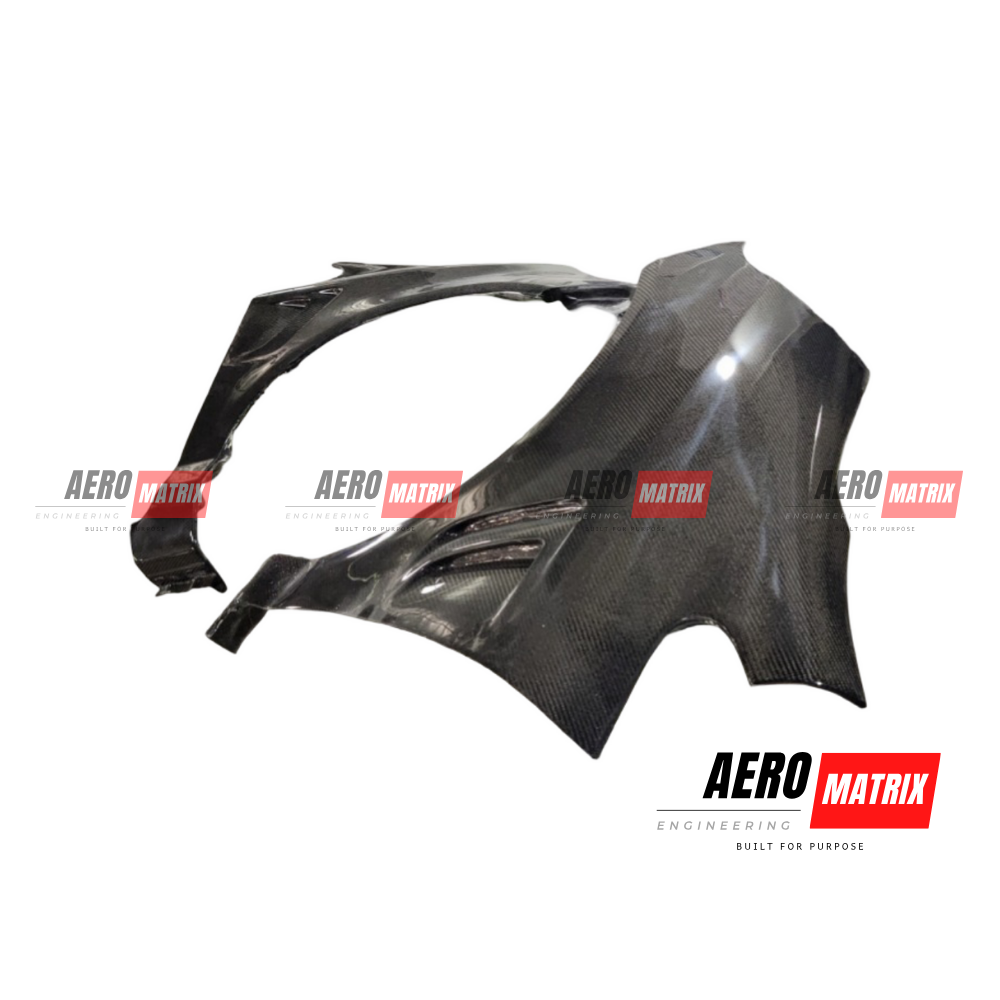 Honda Jazz GD 2002–2008 J's Racing Spec Style Fenders – Carbon Fibre