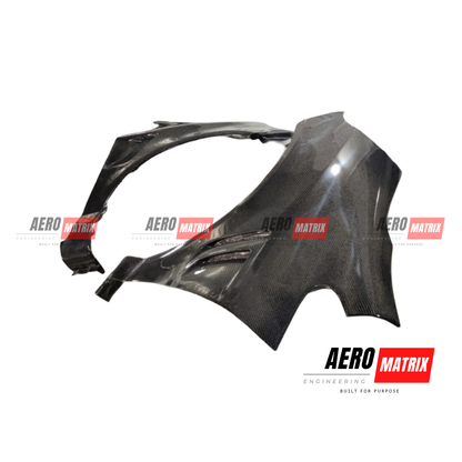 Honda Jazz GD 2002–2008 J's Racing Spec Style Fenders – Carbon Fibre