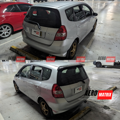 Honda Jazz GD 2002–2008 Mugen Style Spoiler (Gloss Black)
