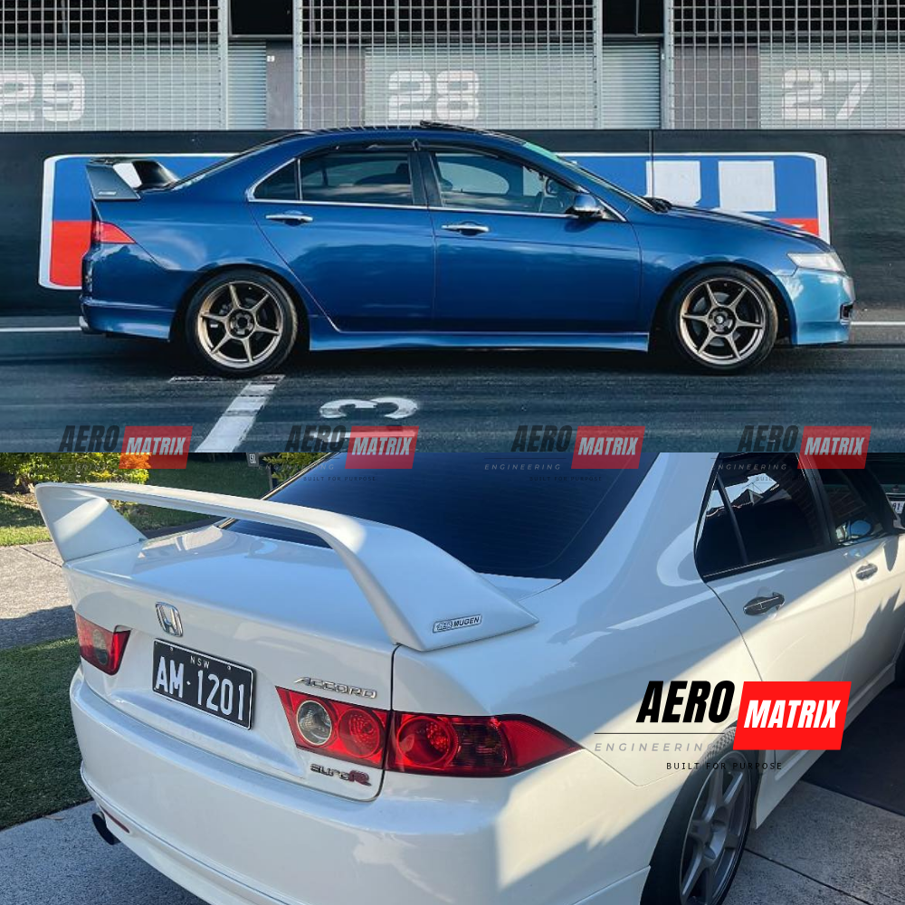 Honda Accord Euro CL7/CL9 2003–2007 Mugen Style Spoiler (Fibre Glass)