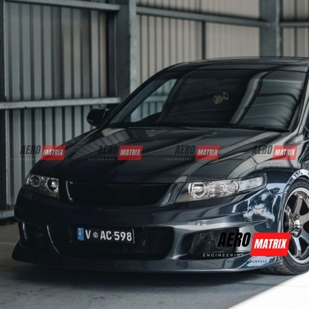 Honda Accord Euro CL7/CL9 2003–2007 Spoon Style Front Bumper (Fibre Glass)