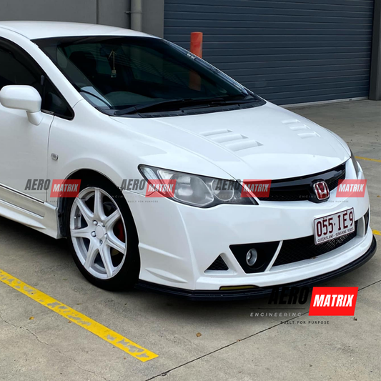 Honda Civic FD 2006–2011 Mugen RR Style Front Bumper (ABS Plastic)