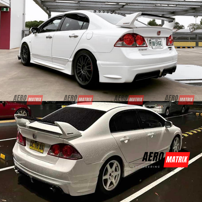 Honda Civic FD2 2006–2011 Mugen RR Style Rear Lip (ABS Plastic)