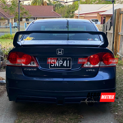 Honda Civic FD2 2006–2011 Mugen RR Style Rear Lip (ABS Plastic)