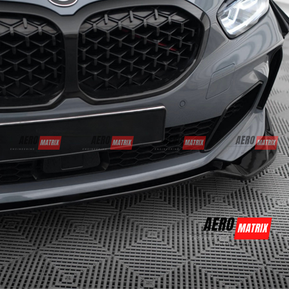 BMW 1 Series F40 M Sport / 128ti / M135i 2019–2024 Front Lip (Gloss Black)
