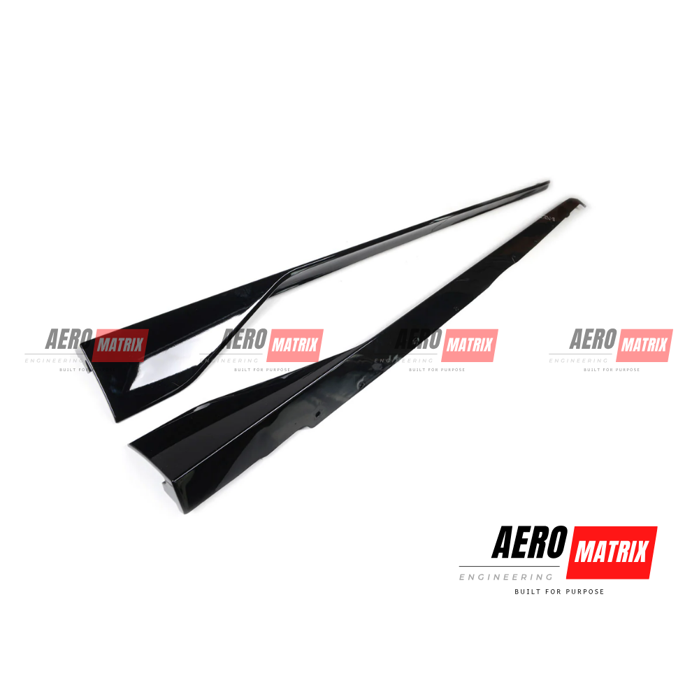BMW 1 Series F40 M Sport / 118i / 128ti / M135i 2019–2024 Side Skirting (Gloss Black)