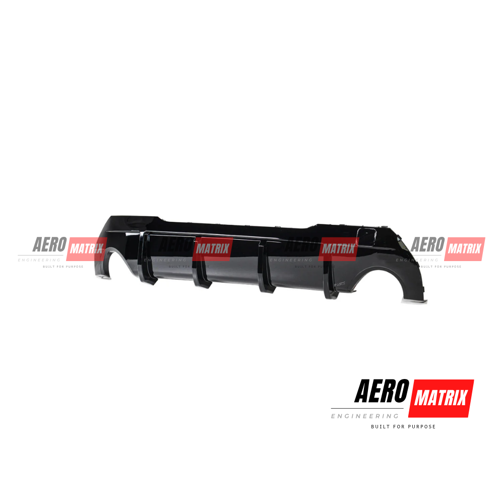 BMW 1 Series F40 2019–2024 M Sport / 128ti / M135i Rear Diffuser – Gloss Black