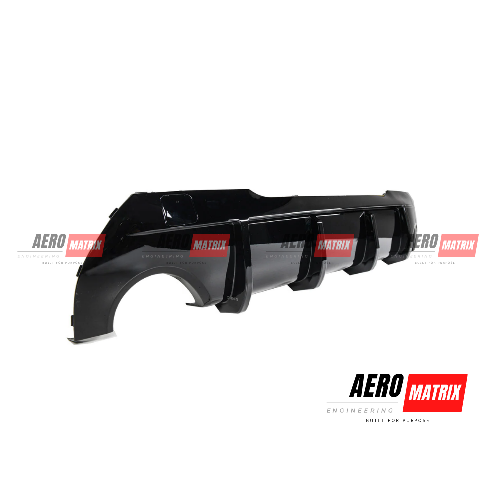 BMW 1 Series F40 2019–2024 M Sport / 128ti / M135i – Rear Diffuser (Gloss Black)
