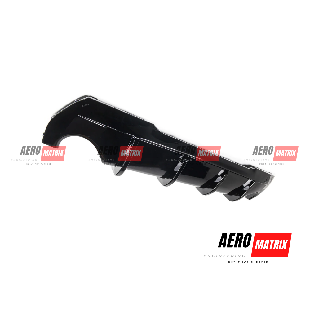 BMW 1 Series F40 2019–2024 M Sport / 128ti / M135i – Rear Diffuser (Gloss Black)