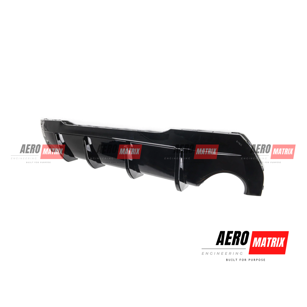 BMW 1 Series F40 2019–2024 M Sport / 128ti / M135i – Rear Diffuser (Gloss Black)