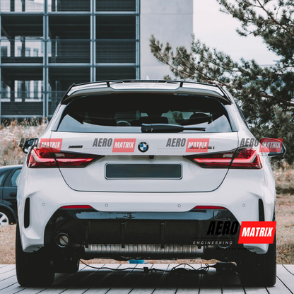 BMW 1 Series F40 2019–2024 M Sport / 128ti / M135i – Rear Diffuser (Gloss Black)