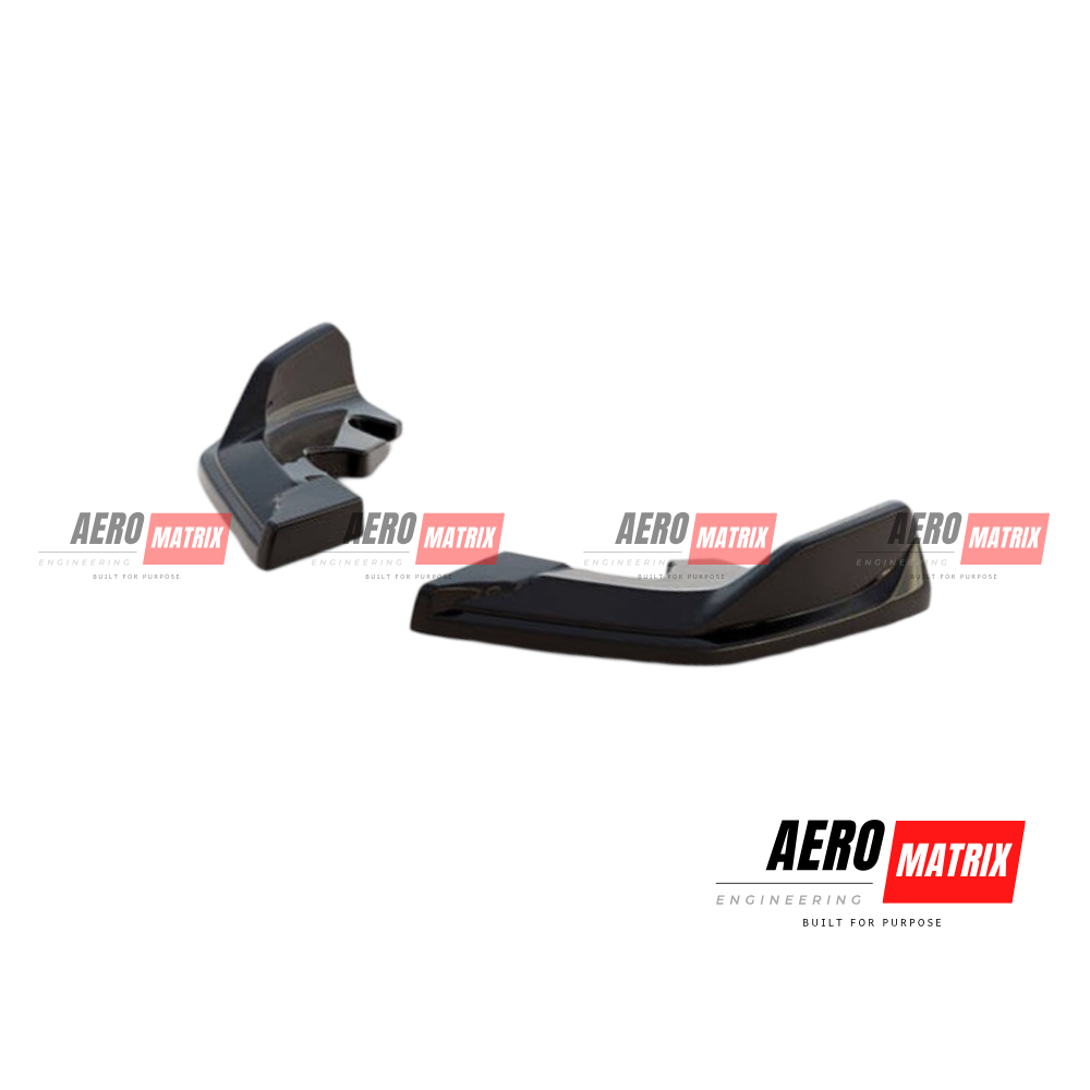 BMW 1 Series F40 2019–2024 M-Pack / 128ti / M135i – Rear Splatter (Gloss Black)