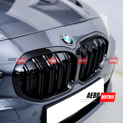 BMW 1 Series F40 M Sport / 118i / 128ti / M135i 2019–2024 Double Slat Grille (Gloss Black)