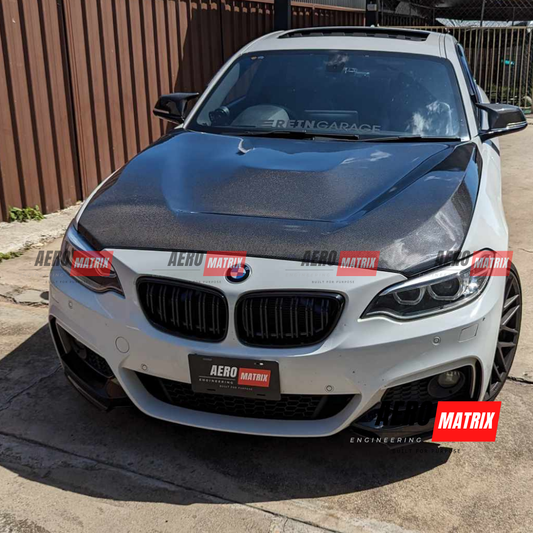 BMW 1 Series and 2 Series F20/F22/F23/F87 2011–2019 – GTS Style Bonnet (Carbon Fibre)