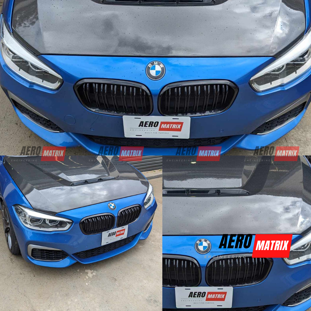 BMW 1 Series and 2 Series F20/F22/F23/F87 2011–2019 – CS Style Bonnet (Carbon Fibre)