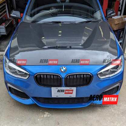 BMW 1 Series and 2 Series F20/F22/F23/F87 2011–2019 – CS Style Bonnet (Carbon Fibre)