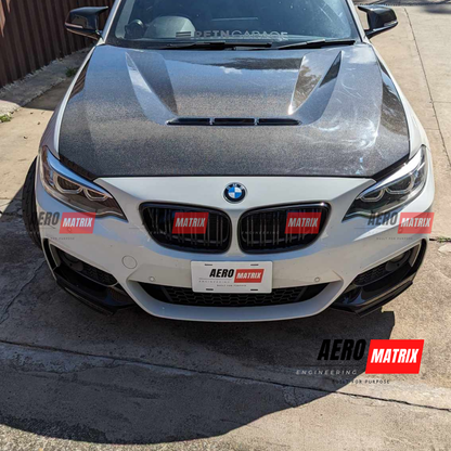 BMW 1 Series and 2 Series F20/F22/F23/F87 2011–2019 – CS Style Bonnet (Carbon Fibre)