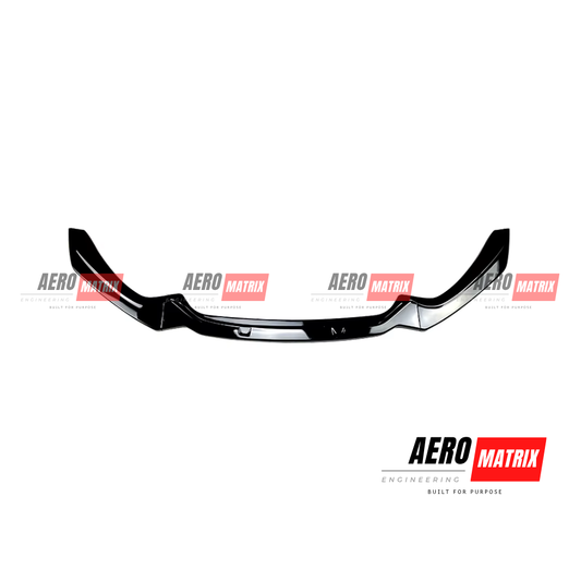 BMW F20 1 Series LCI 2015–2019 Front Lip – Gloss Black