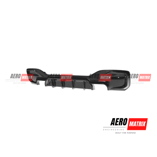 BMW F20 1 Series 2011 2019 Rear Diffuser – Gloss Black