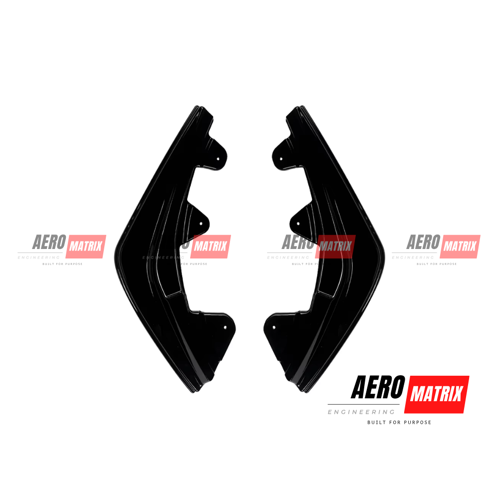 BMW F20 1 Series LCI 2015–2019 Rear Splatter – Gloss Black