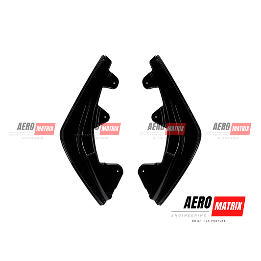 BMW F20 1 Series LCI 2015–2019 Rear Splatter – Gloss Black