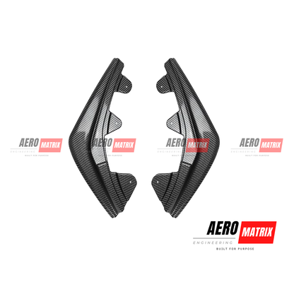 BMW F20 1 Series LCI 2015–2019 Rear Splatter – Carbon Fibre Gloss