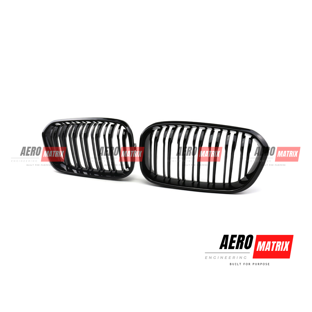 BMW F20 1 Series LCI 2015–2019 Grille – Gloss Black
