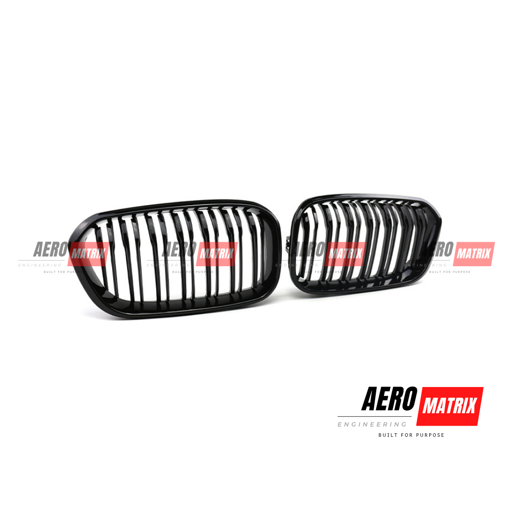 BMW F20 1 Series LCI 2015–2019 Grille (Gloss Black)