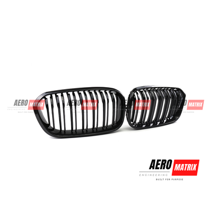 BMW F20 1 Series LCI 2015–2019 Grille (Gloss Black)
