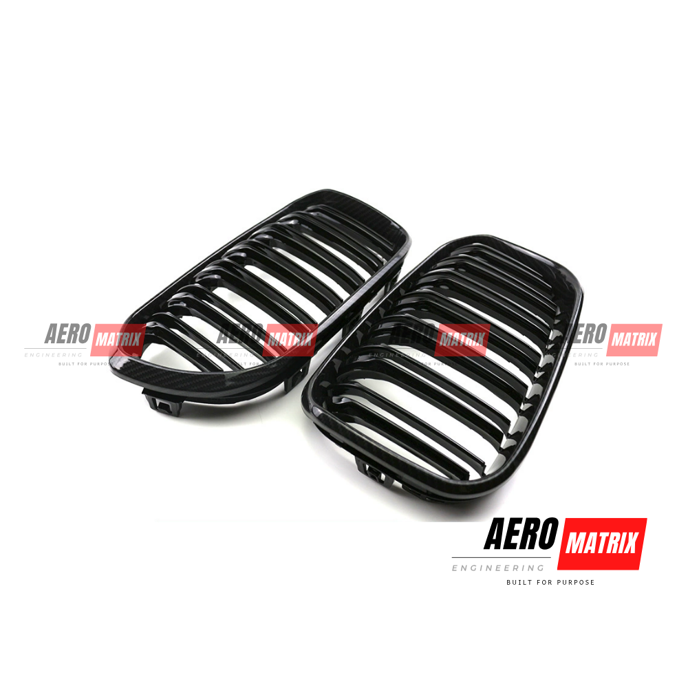 BMW F20 1 Series LCI 2015–2019 Grille – Gloss Black