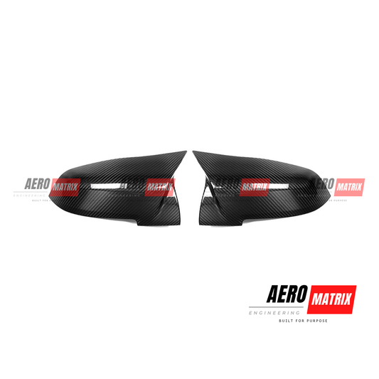BMW 1/2/3/4 Series F20 F22 F30 F32 F33 F36 F87 M2 Side Mirror – Carbon Fibre Gloss
