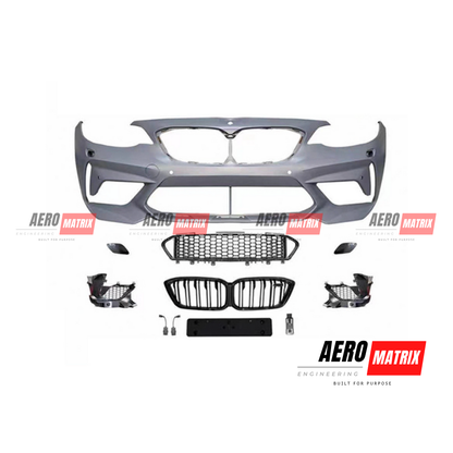 BMW F20 1 Series 2011–2019 Front Bumper – ABS Plastic – Aero Matrix Engineering