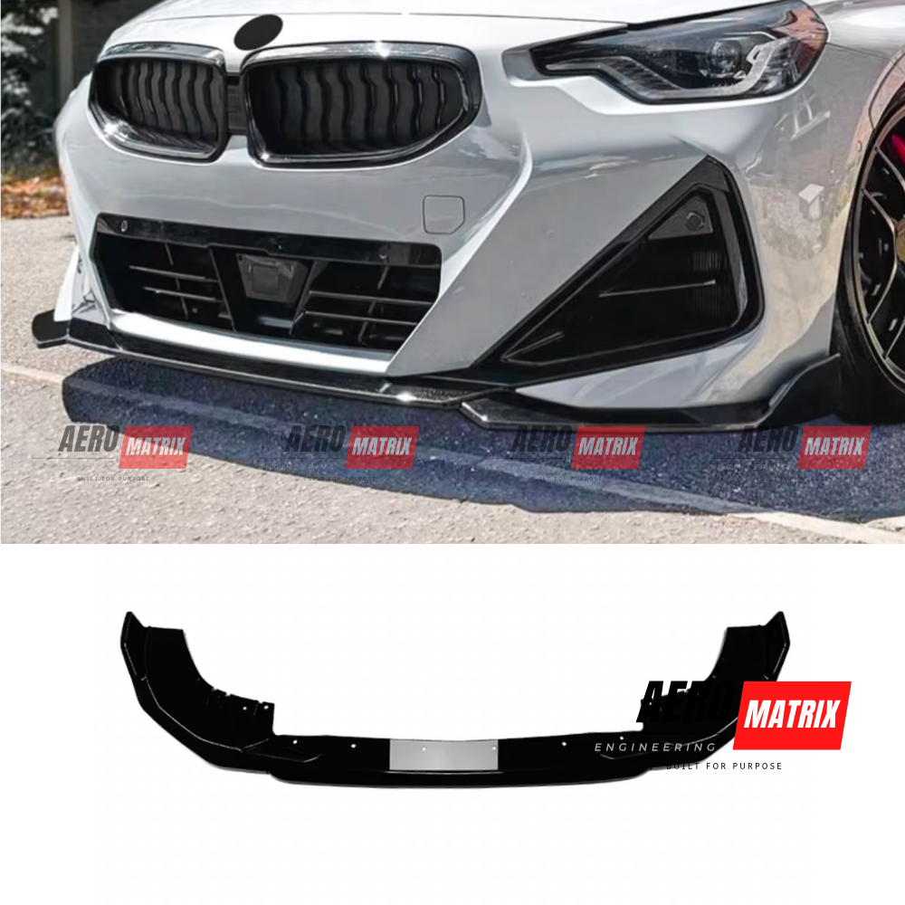 BMW 2 Series G42 2021–2024 Side Skirting – Gloss Black