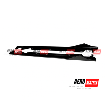 BMW 2 Series G42 2021–2024 Side Skirting (Gloss Black)