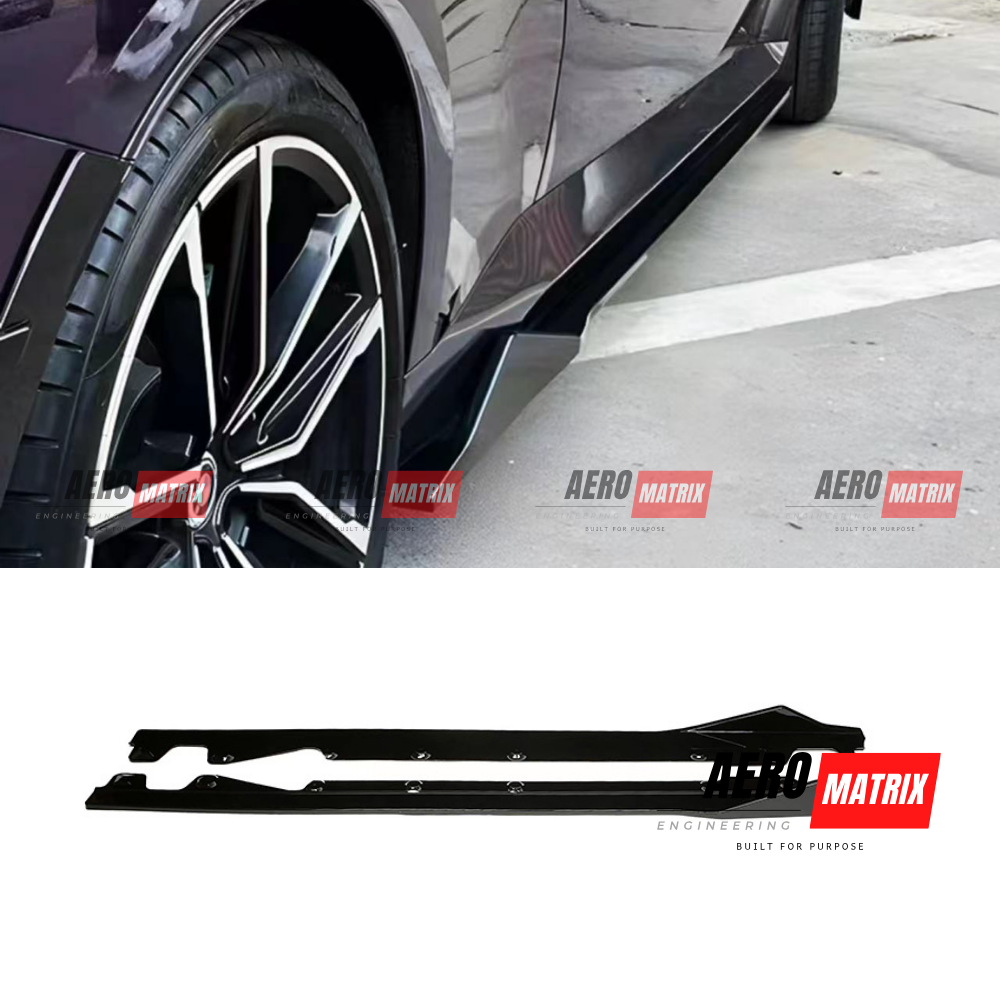 BMW 2 Series G42 2021–2024 Side Skirting (Gloss Black)