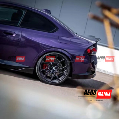 BMW 2 Series G42 2021–2024 Side Skirting (Gloss Black)