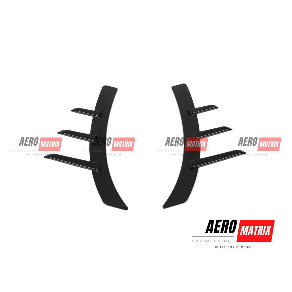 BMW 2 Series G42 2021–2024 Side Fender Trim (Gloss Black)