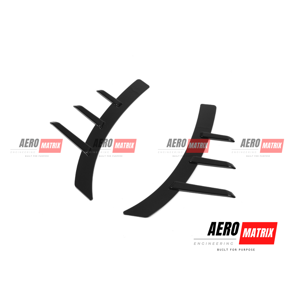 BMW 2 Series G42 2021–2024 Side Fender Trim (Gloss Black)