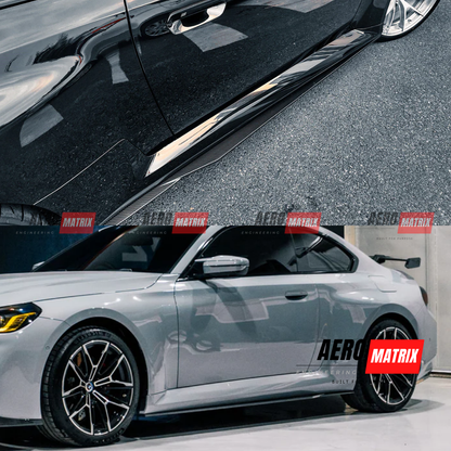 BMW 2 Series G87 2023+ – Side Skirting (Carbon Fibre)