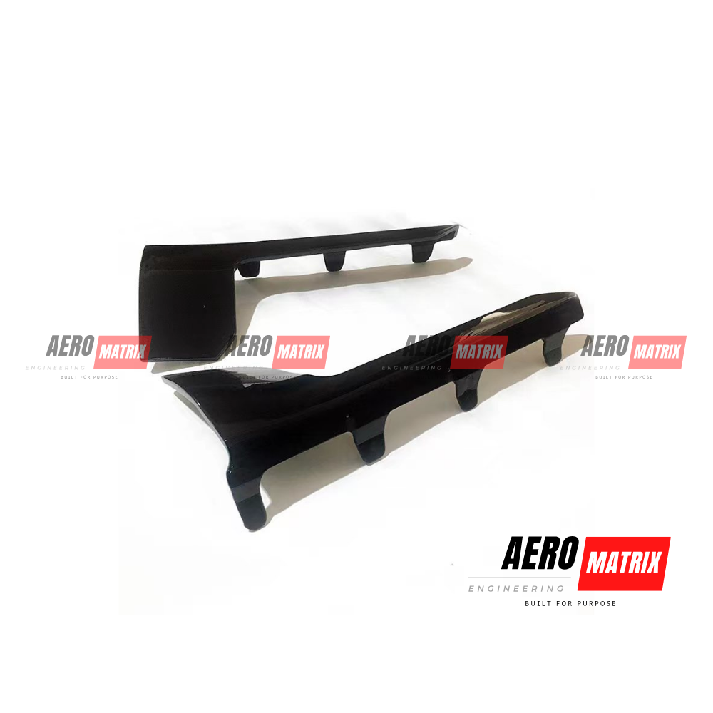 BMW 2 Series G87 2023+ – Side Fins (Carbon Fibre Gloss)