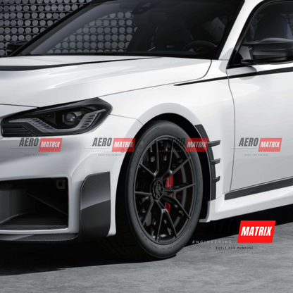 BMW 2 Series G87 2023+ – Rear Trim (Carbon Fibre Gloss)