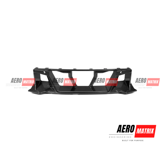 BMW 2 Series G87 2023+ Front Center Bumper Trim – Carbon Fibre