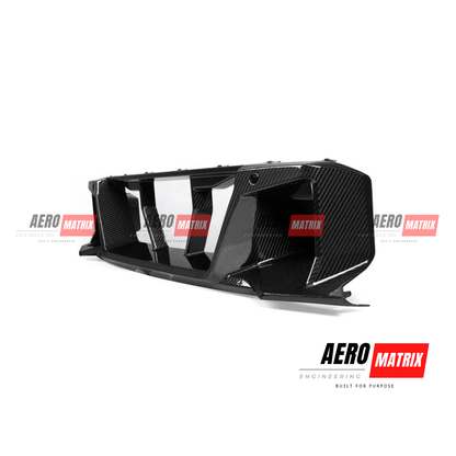 BMW 2 Series G87 2023+ – Front Center Bumper Trim (Carbon Fibre)