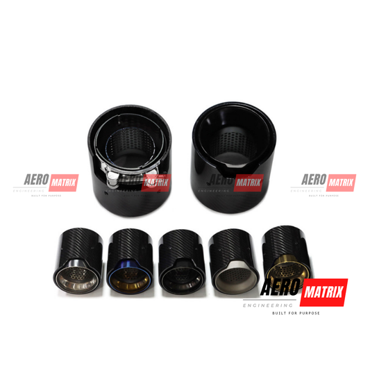 BMW M240i G42 / M340i LCI / M2 G87 / M3 G80 G81 / M4 G82 G83 2020+ Exhaust Tip – Carbon Fibre