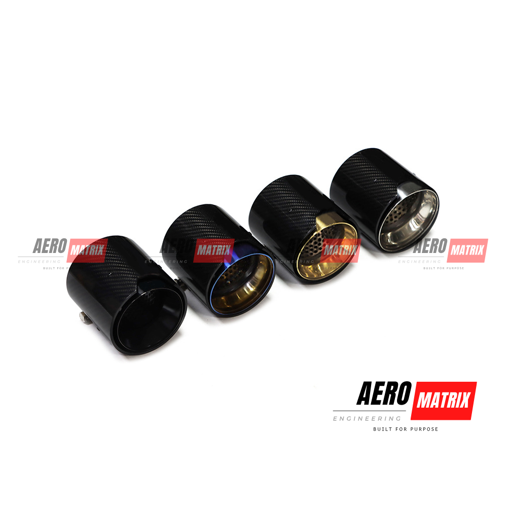 BMW M240i G42 / M340i LCI / M2 G87 / M3 G80 G81 / M4 G82 G83 2020+ – Exhaust Tip (Carbon Fibre)