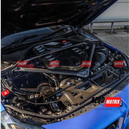 BMW M240i G42 / M340i LCI / M2 G87 / M3 G80 G81 / M4 G82 G83 2020+ – Cooling Shroud Panel (Carbon Fibre)