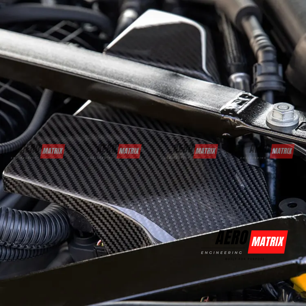 BMW M240i G42 / M340i LCI / M2 G87 / M3 G80 G81 / M4 G82 G83 2020+ – Ecu Battery Cover (Carbon Fibre)