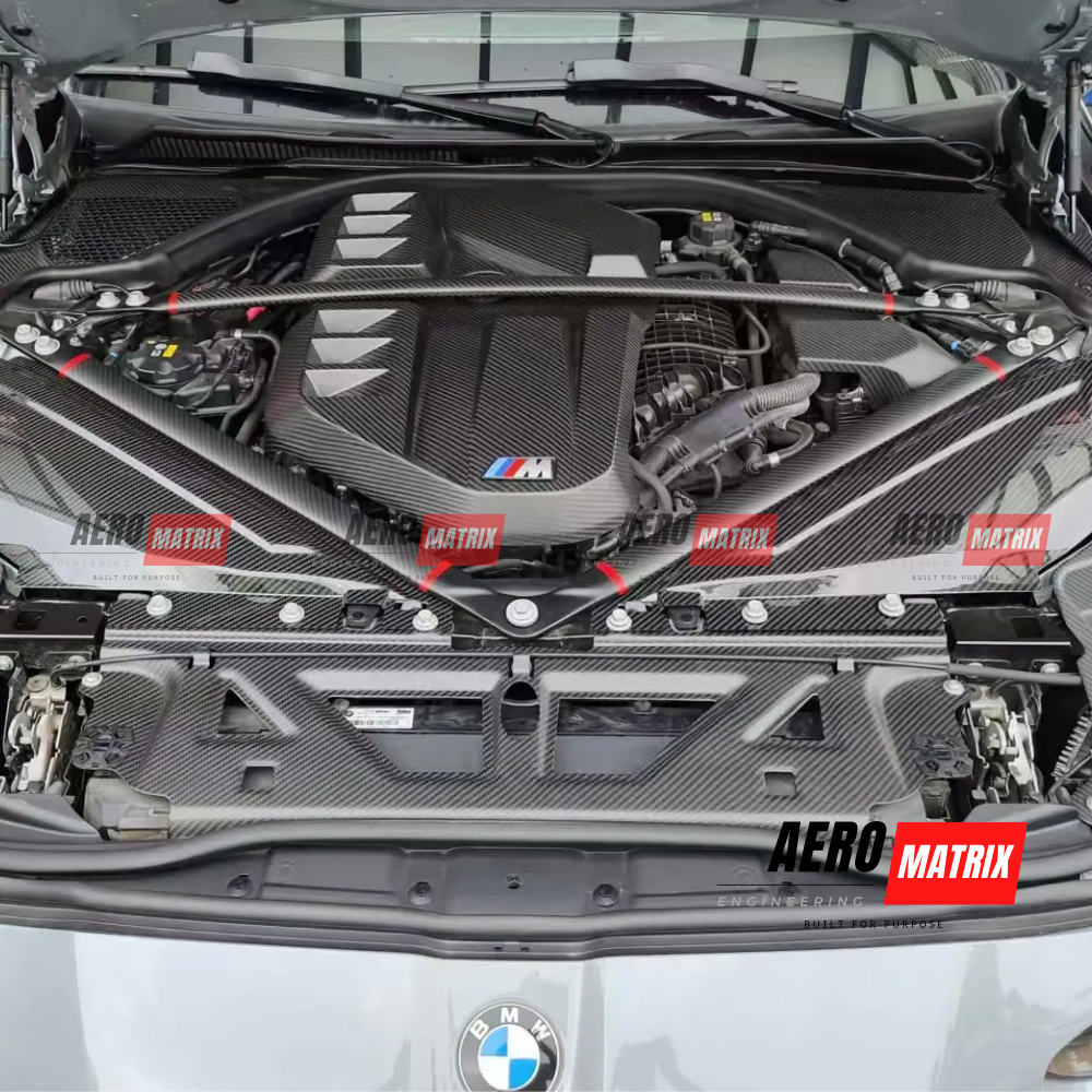 BMW M240i G42 / M340i LCI / M2 G87 / M3 G80 G81 / M4 G82 G83 2020+ – Engine Strut Brace (Carbon Fibre)