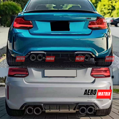 BMW 2 Series F87 M2 2016–2021 – Rear Diffuser (Carbon Fibre)