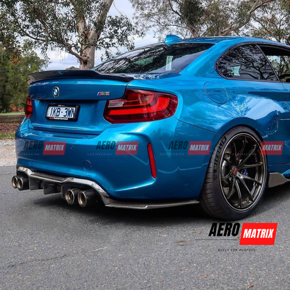 BMW 2 Series F87 M2 2016–2021 – Rear Diffuser (Carbon Fibre)